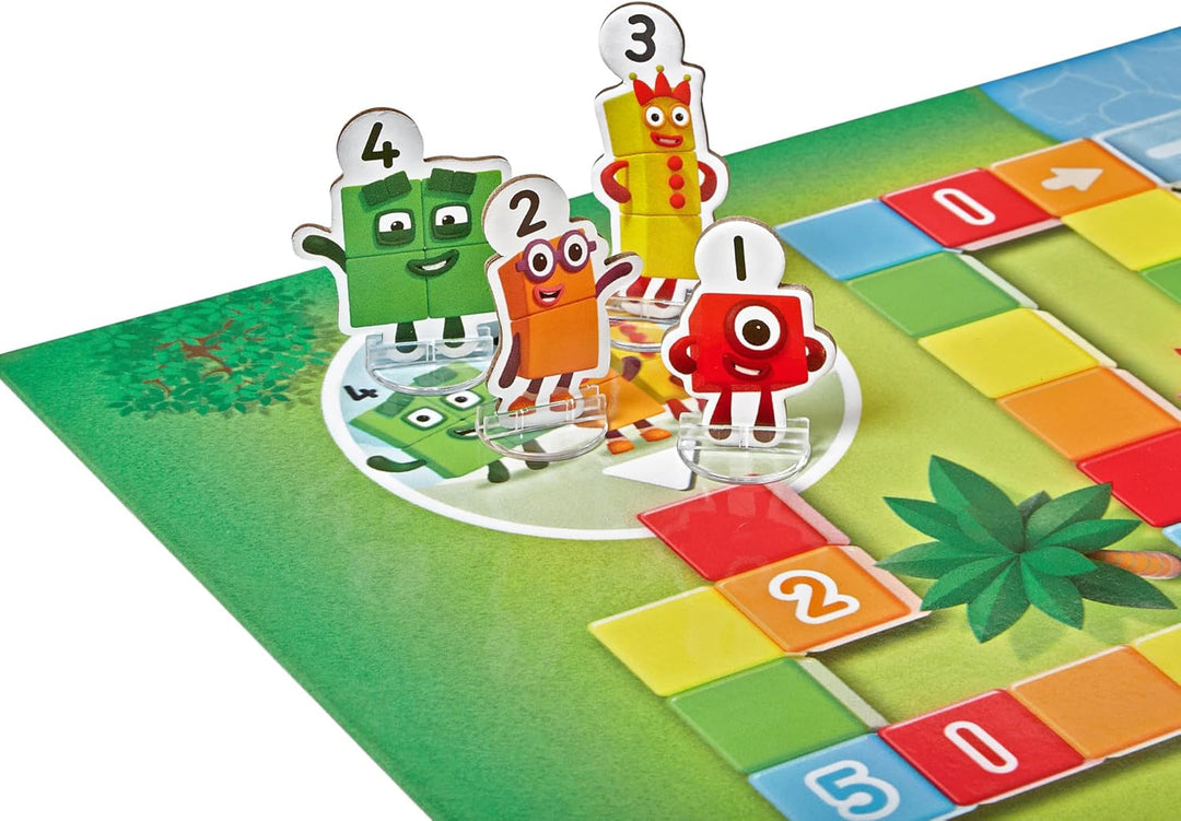 Learning Resources Numberblocks Brettspiel „Wettlauf zum Musterpalast“, Numberblocks-Geschenke, Math