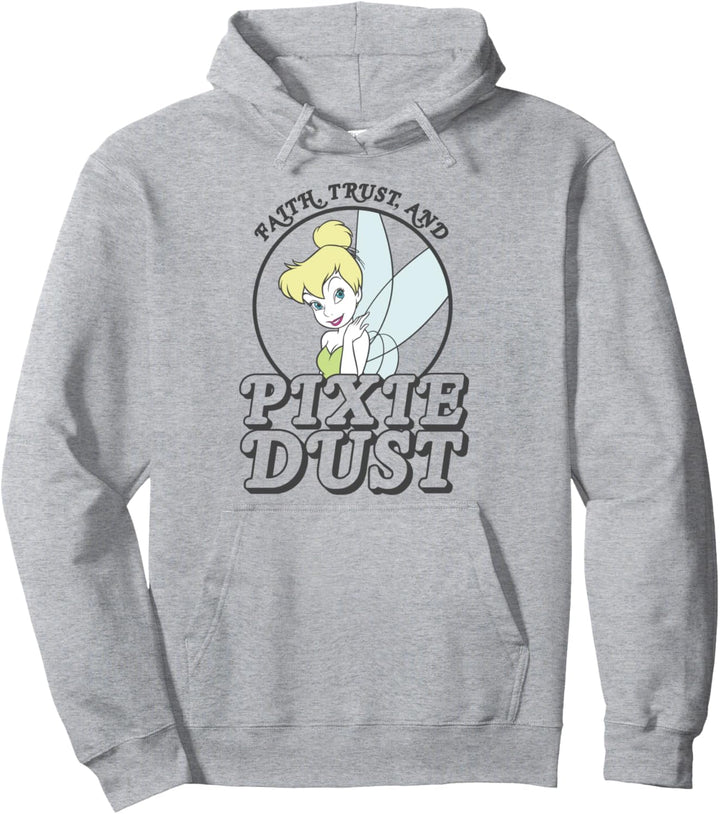 Disney Peter Pan Tinker Bell Faith Trust And Pixie Dust Pullover Hoodie