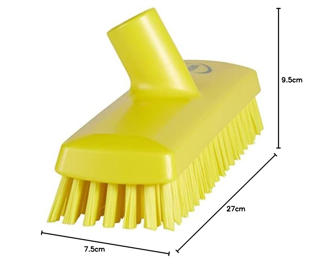 Harde luiwagen met watertoevoerpolyester vezels, hard270 x 75 x 95 mmvezellengte ca. 30 mm 7041 Gelb