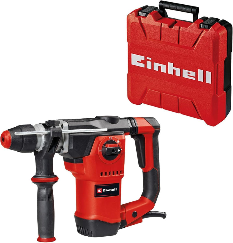 Einhell Bohrhammer TE-RH 32-1600 4F (1.600 W, 4,5 J, Hammerbohren/Bohren/Meisseln mit und ohne Fixie