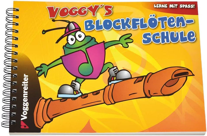 Voggy's Blockflöten-Set (dt. GW): Ahornflöte, Tasche, Wischer + Buch im Karton Deutsch Ahorn Standar