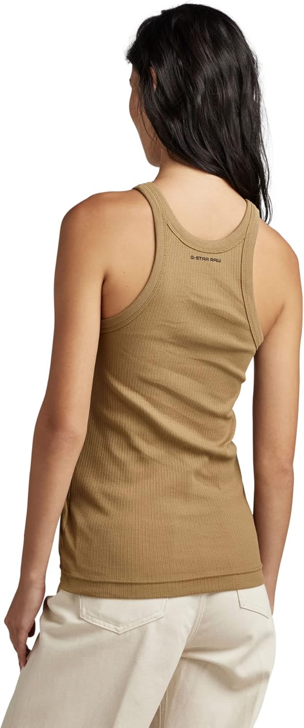 G-Star Damen Italian Army Ultra Slim Tank Top M Beige (Safari D22768-d289-b444), M Beige (Safari D22