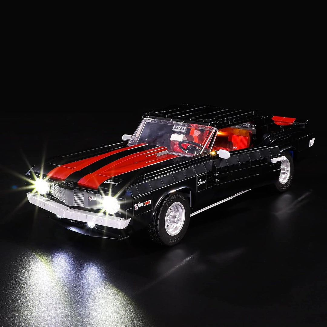 BRIKSMAX 10304 Led Licht für Lego Chevrolet Camaro Z28 - Compatible with Lego  Icons Bausteinen Mode