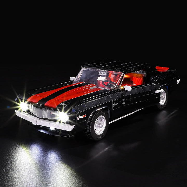 BRIKSMAX 10304 Led Licht für Lego Chevrolet Camaro Z28 - Compatible with Lego  Icons Bausteinen Mode