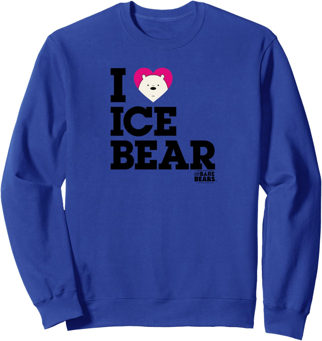 We Bare Bears Heart Ice Bear Sweatshirt