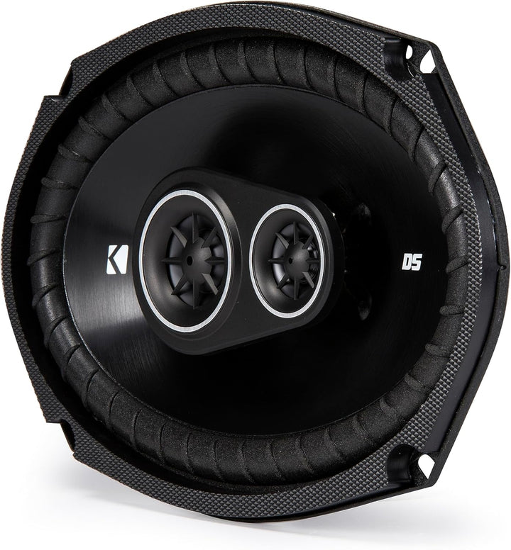 KICKER 43DSC69304 6x9 Zoll Triax-LS Schwarz Nur ein Paar, Nur ein Paar