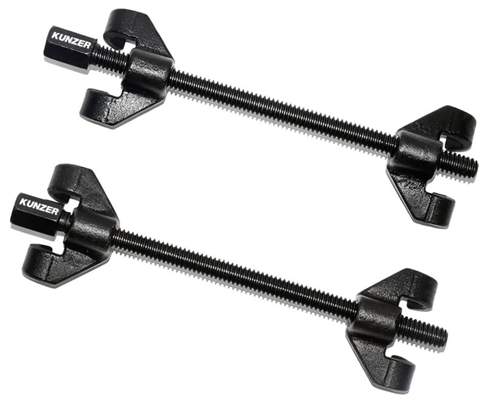Kunzer 7FSS02 Federspanner universal - 2-teilig - ideal für schnelles und sicheres Spannen von Fahrw