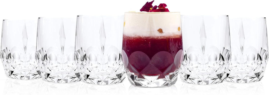 RCR 26526020006 Alkemist Trinkgläser aus Kristallglas, 6er-Set Tumblers, Glas, White n / a, n / a