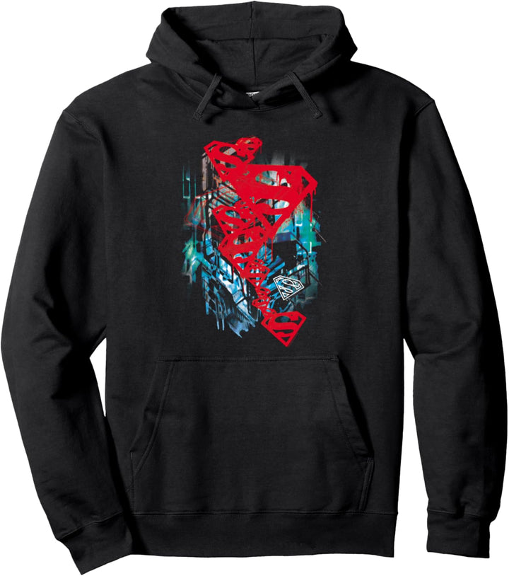 Superman Gritty Pullover Hoodie