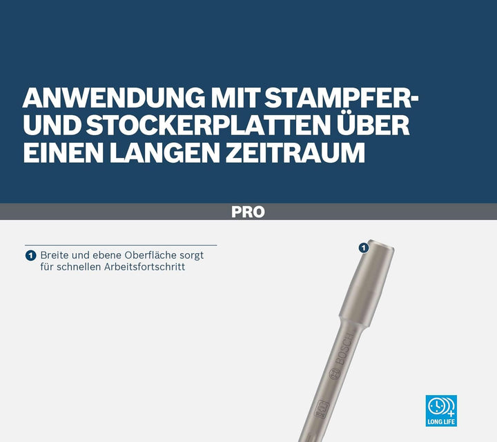 Bosch Accessories Bosch Professional Werkzeughalter SDS-max für Stocker- und Stampferplatten 220 Mm