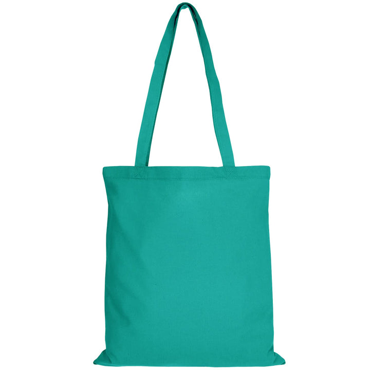 TEXXILLA 10er | 25er | 100er Pack Baumwolltasche - 28 Farben | mit Zwei Langen Henkeln | 38x42cm | J