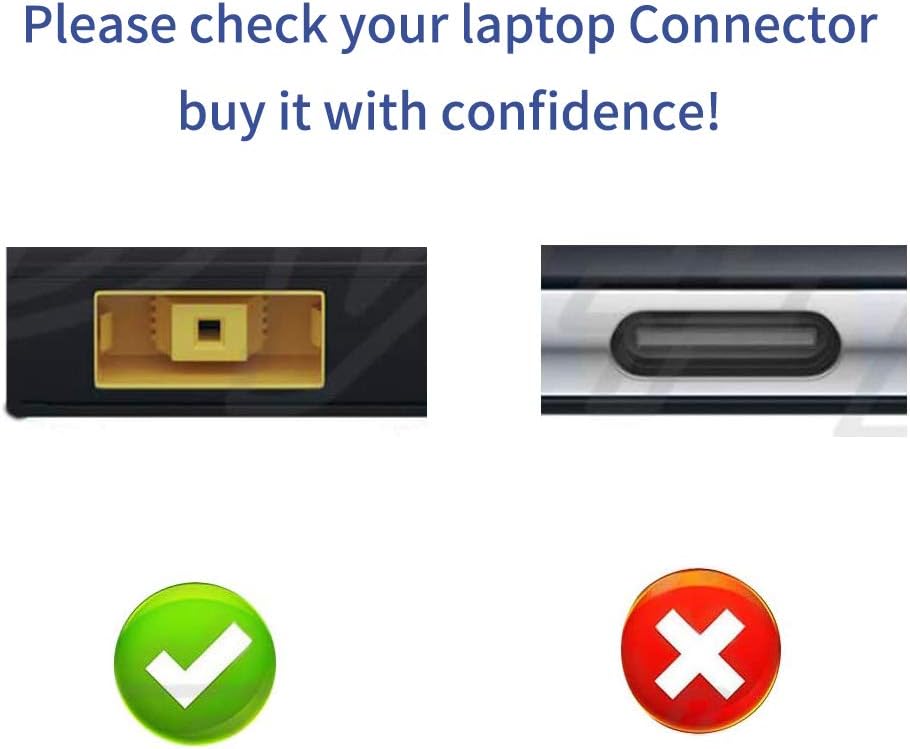 KFD 65W KFZ Ladekabel Auto Ladegerät für Lenovo Thinkpad T460 T470 T470S E560 E531 E570 T540P T460S