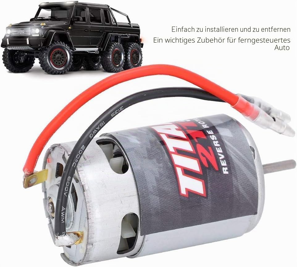 Professionelles 21T 550 Motor RC Ersatzzubehör Geeignet für TRAXXAS 1/10 RC Car