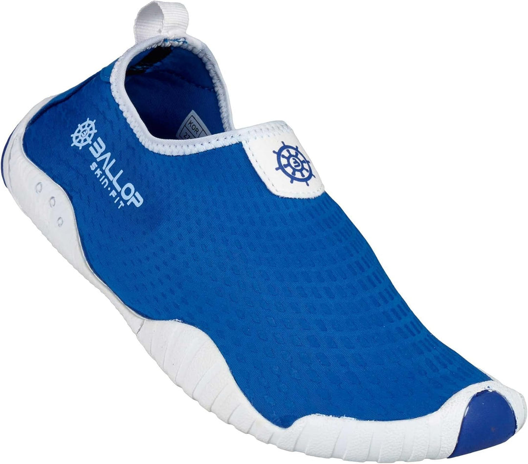 Ballop Voyager Barfussschuh, 45.5/46 EU Blau Blue, 45.5/46 EU Blau Blue