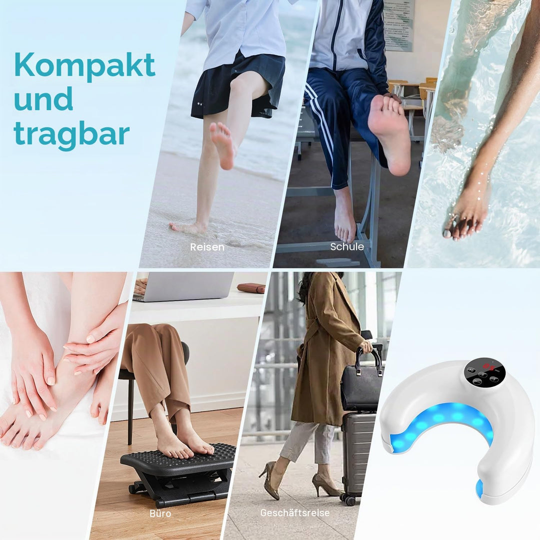 Lichtgerät zur Nagelpilz-Reinigung der 2. Generation für mehrere Zehen- und Fingernägel, Nagelrepara