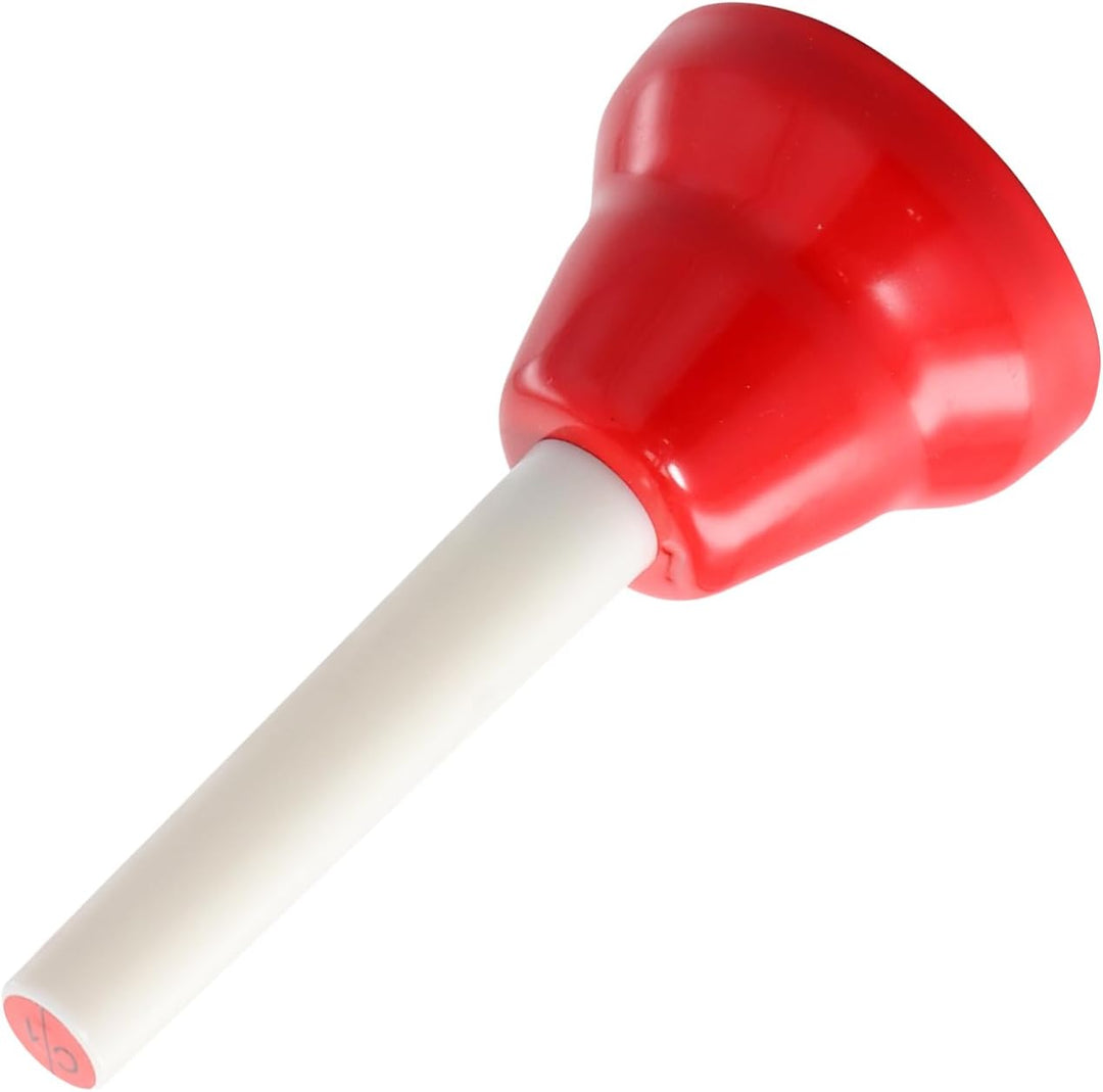 8 Stück Bunte Handglocken Set, 8 Note Diatonische Glocken Metall Hand Bell Musikglocken für Festival
