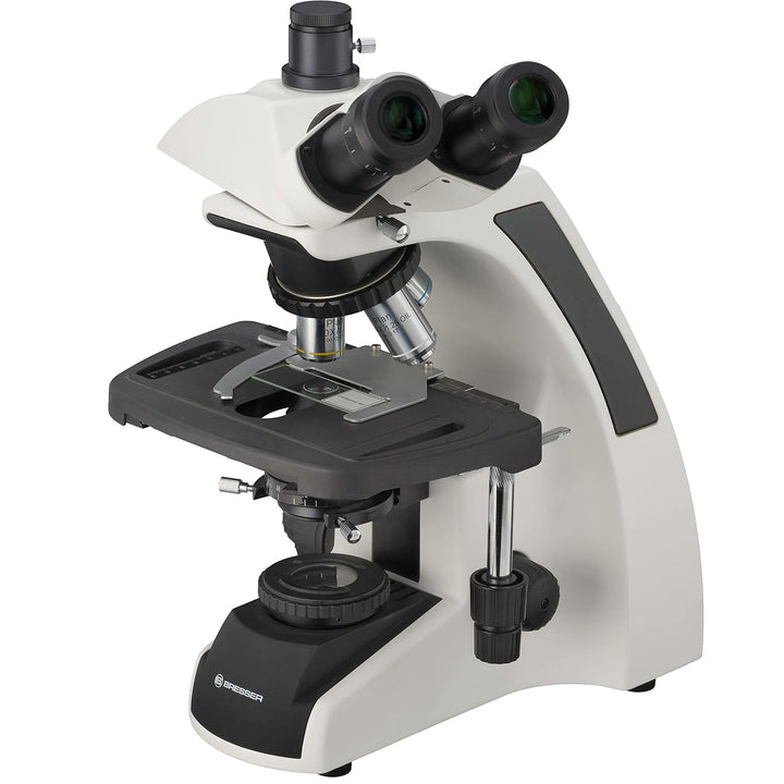 Bresser professionelles trinokulares Durchlicht Mikroskop Science Infinity 40-1000x Vergrösserung, p