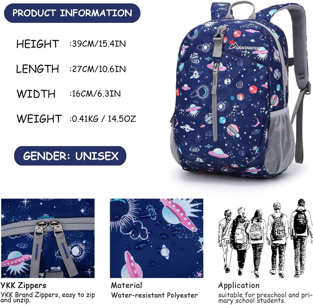 MOUNTAINTOP Kinderrucksack Daypack Grundschule Rucksack Tagesrucksack Schulrucksack Mädchen Jungen f