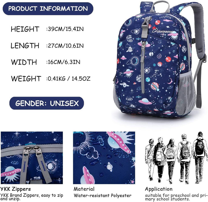 MOUNTAINTOP Kinderrucksack Daypack Grundschule Rucksack Tagesrucksack Schulrucksack Mädchen Jungen f