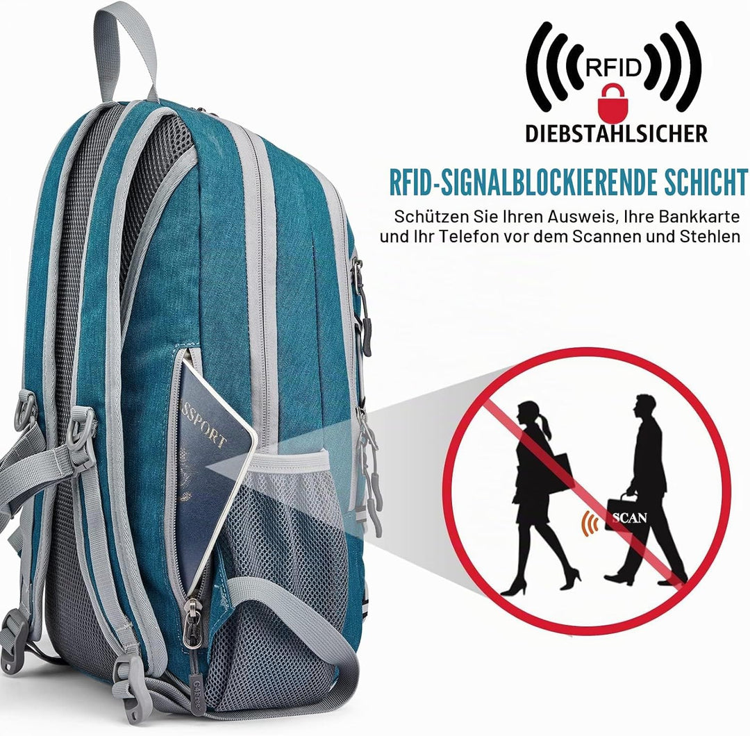 G4Free Kleiner Rucksack 12L/20L Unisex Tagesrucksack Leichter Reiserucksack Wanderrucksack Trekkingr