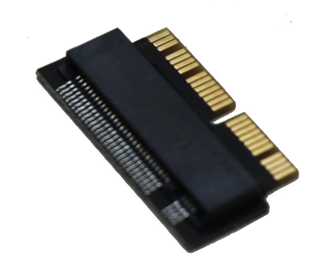 NGFF M.2 nvme SSD Adapter Karte, kompatibel mit Macs 2013–2015 1 Schwarz, 1 Schwarz