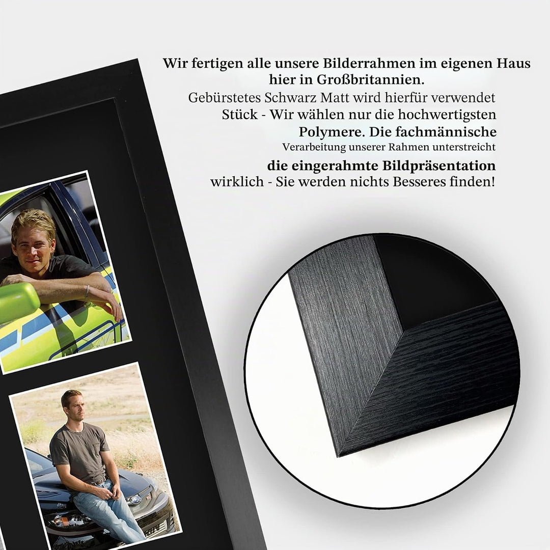 HWC Trading FR A3 Paul Walker Fast and Furious Geschenke Gedruckt, Signiert Autogramm Bild Display F