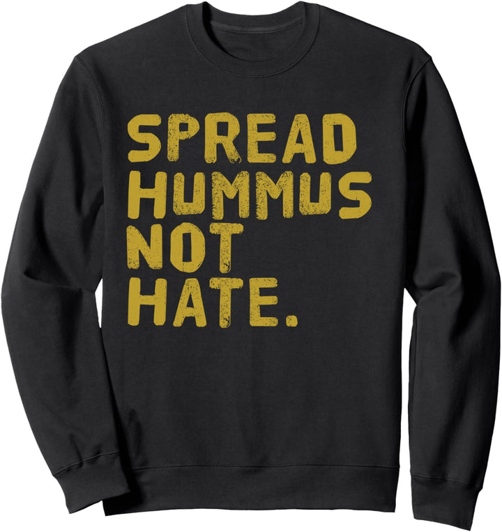 Hummus T-Shirt Lustig Vegan Vegetarisch T-Shirt Spread Hummus Sweatshirt