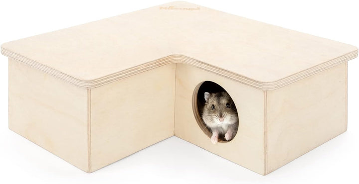 Niteangel Mehrkammer Hamsterhaus Labyrinth - Mehrzimmer-Verstecke und Tunnel-Erkundungsspielzeug für