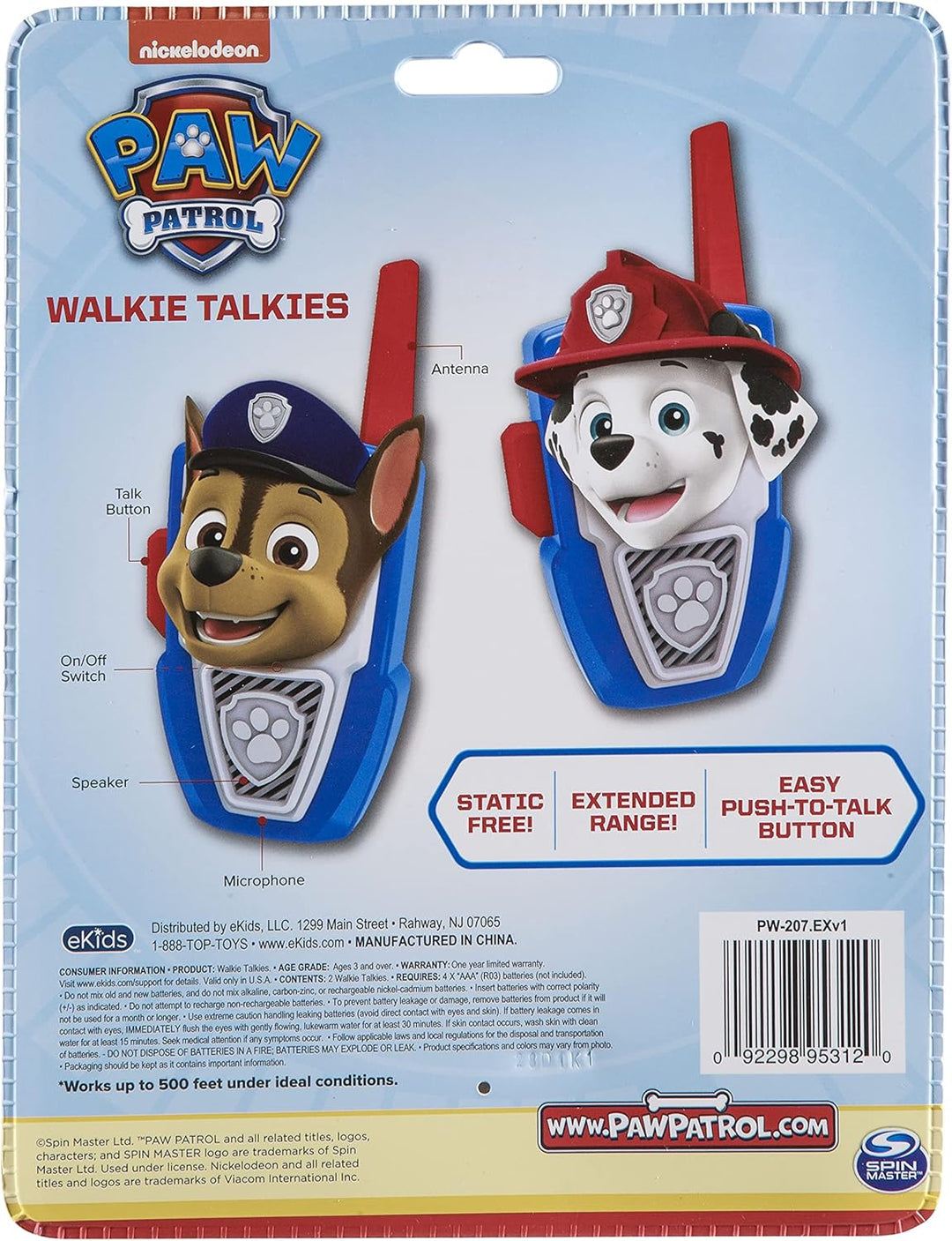 ekids PW-207 Walkie