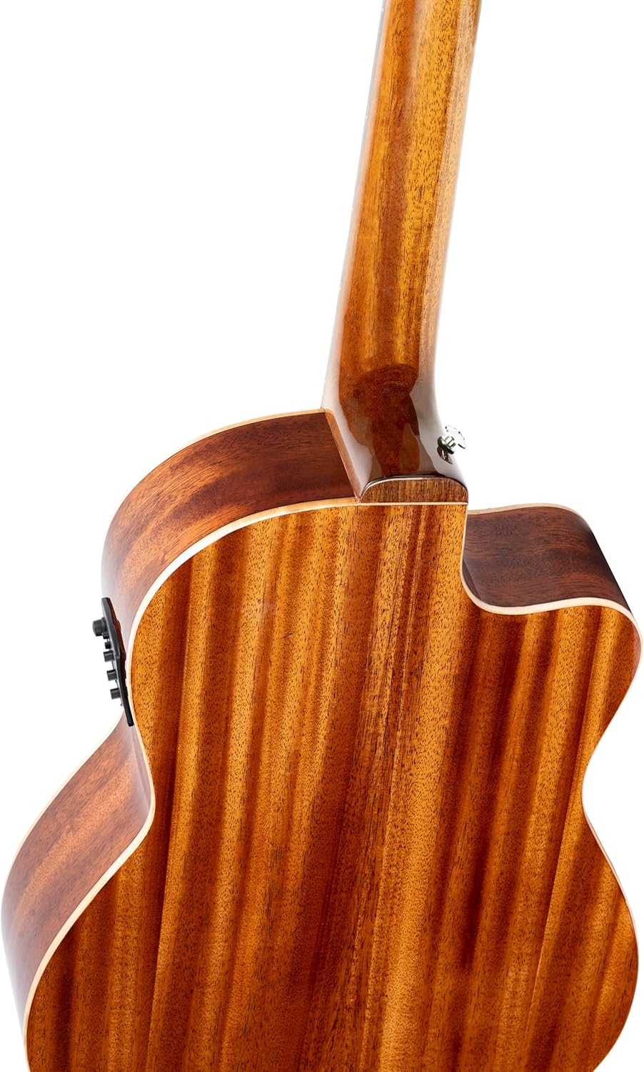 Ortega Guitars 4/4 Linkshänder Konzertgitarre Performer Series Slim Neck Elektro-akustische Gitarre,