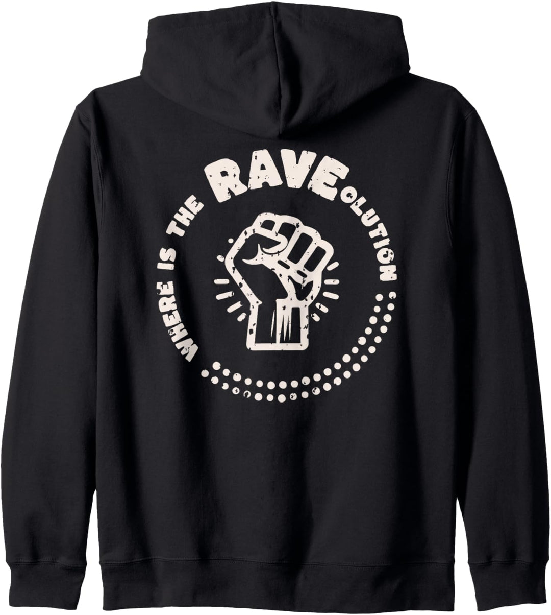 Where Is The Raveolution Techno Musik Rave Festival Kapuzenjacke