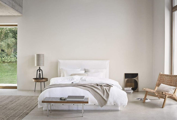 Marc O'Polo Bettwäsche Kuva Duvet I Grösse 155x220 80x80 cm I Farbe White