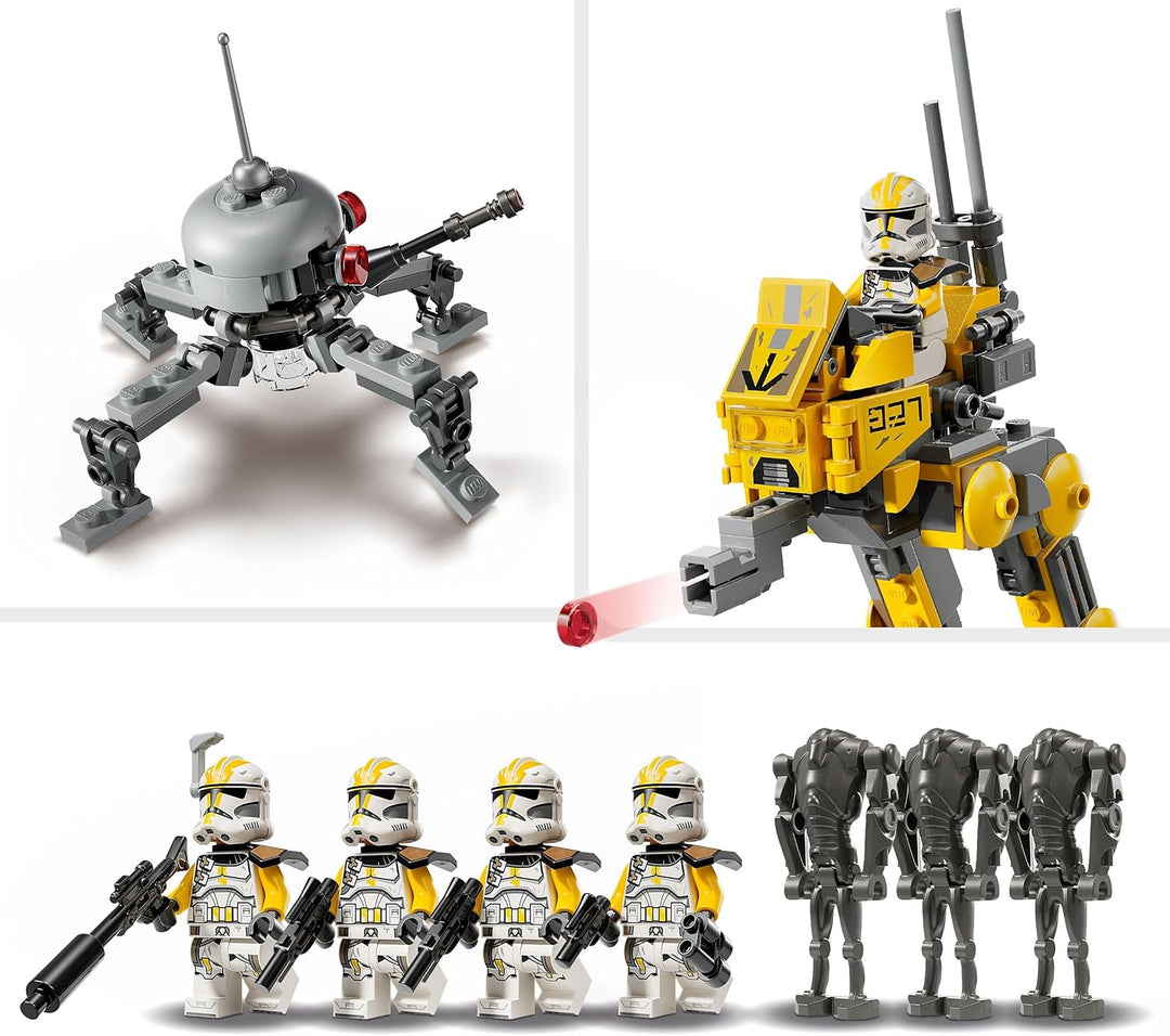 LEGO Star Wars Klonsoldaten des 327. Sternenkorps Battle Pack - Spielzeug für Kinder ab 7 Jahren - M