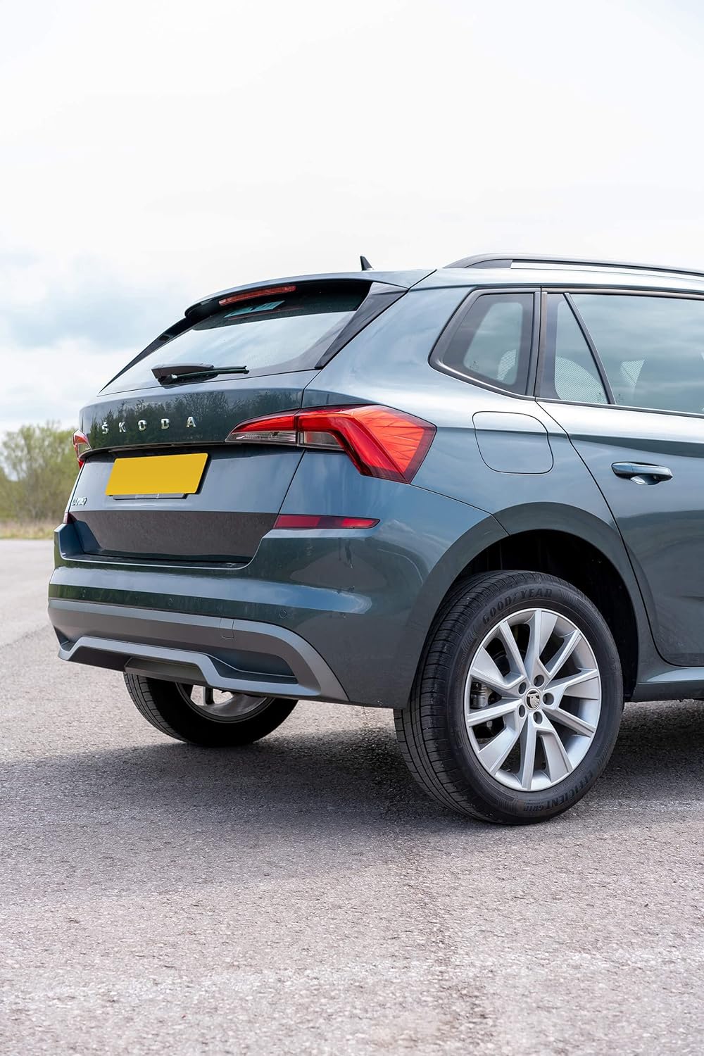 Satz Car Shades (Hintertüren) kompatibel mit Skoda Kamiq 2019- (2-teilig)