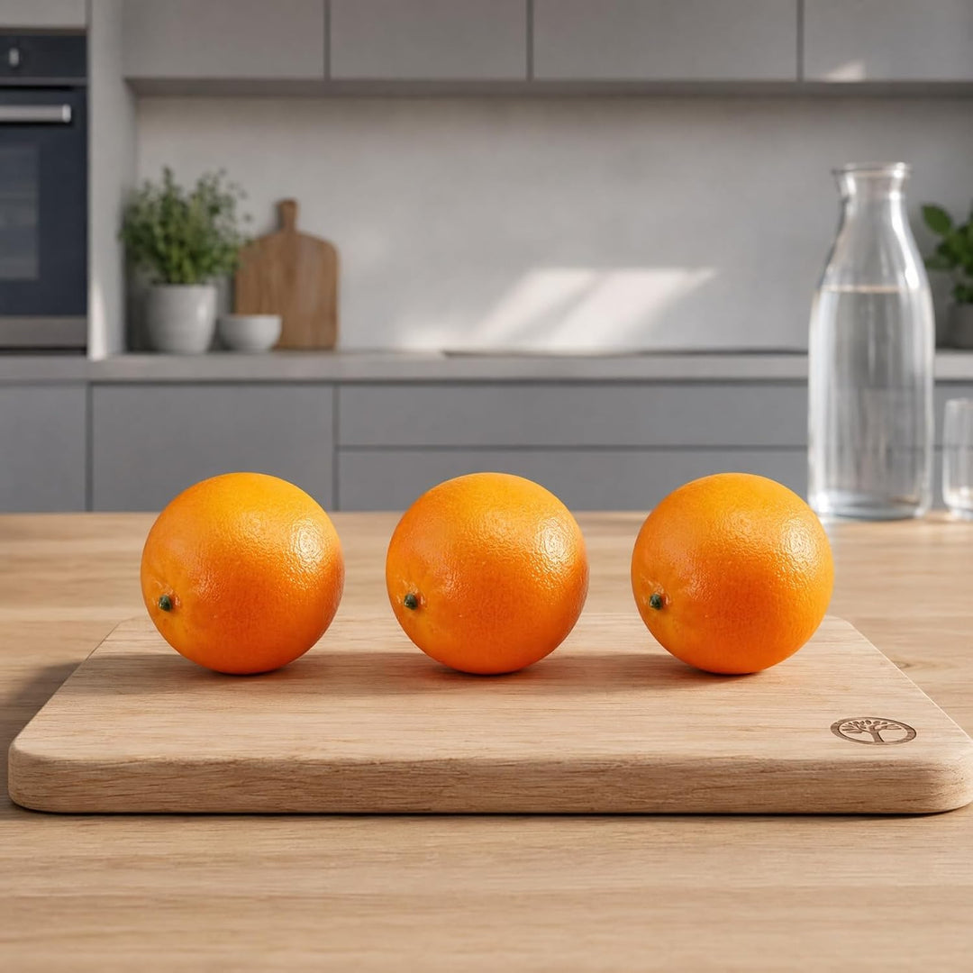 Amosfun 6 StüCk KüNstliche Orangen SchaumfrüChte Lebensechte Dekoration Fotorequisiten FüR KüChe Und