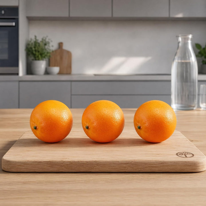 Amosfun 6 StüCk KüNstliche Orangen SchaumfrüChte Lebensechte Dekoration Fotorequisiten FüR KüChe Und