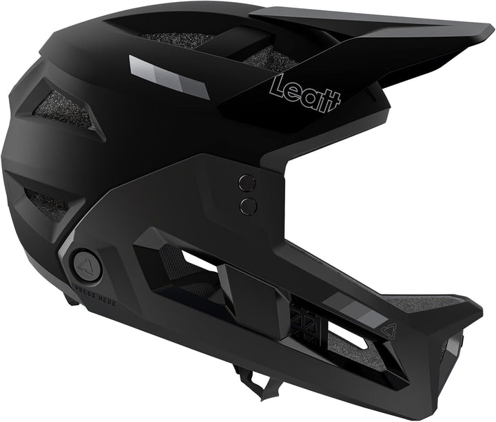 Leatt Unisex-Adult MTB Enduro 2.0 V23 Helmet M Stealth, M Stealth