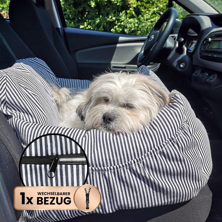Wahre Tierliebe® Ersatzbezug mit Gurt für WahreTierliebe Autositz I Verlängere die Lebensdauer deine