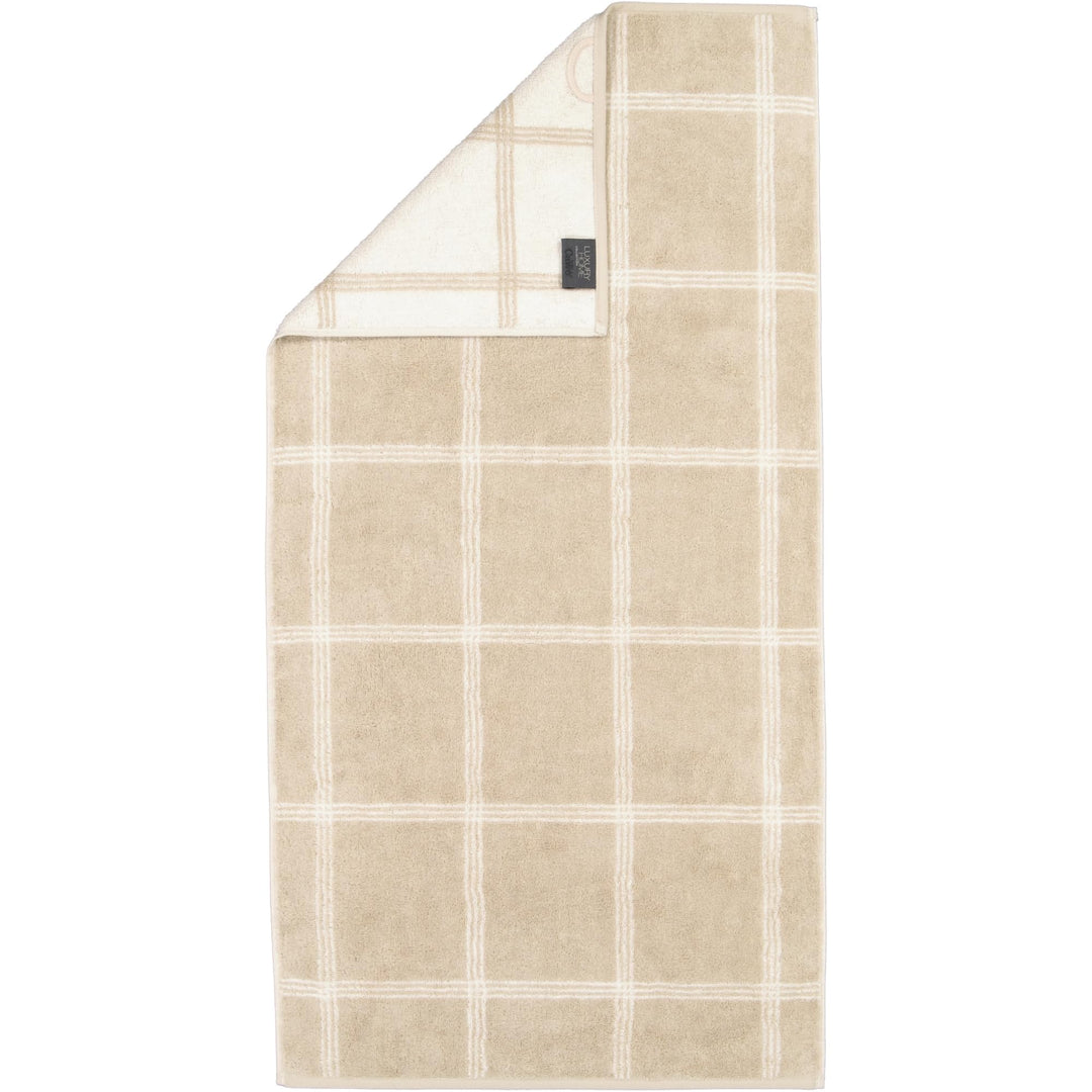 Cawö Luxury Home Duschtuch Two-Tone 604 | 33 Sand - 80 x 150 Duschtuch 80 x 150 cm, Duschtuch 80 x 1