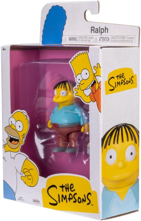 The Simpsons 12,7 cm Ralph Wiggum mit Pastenglas