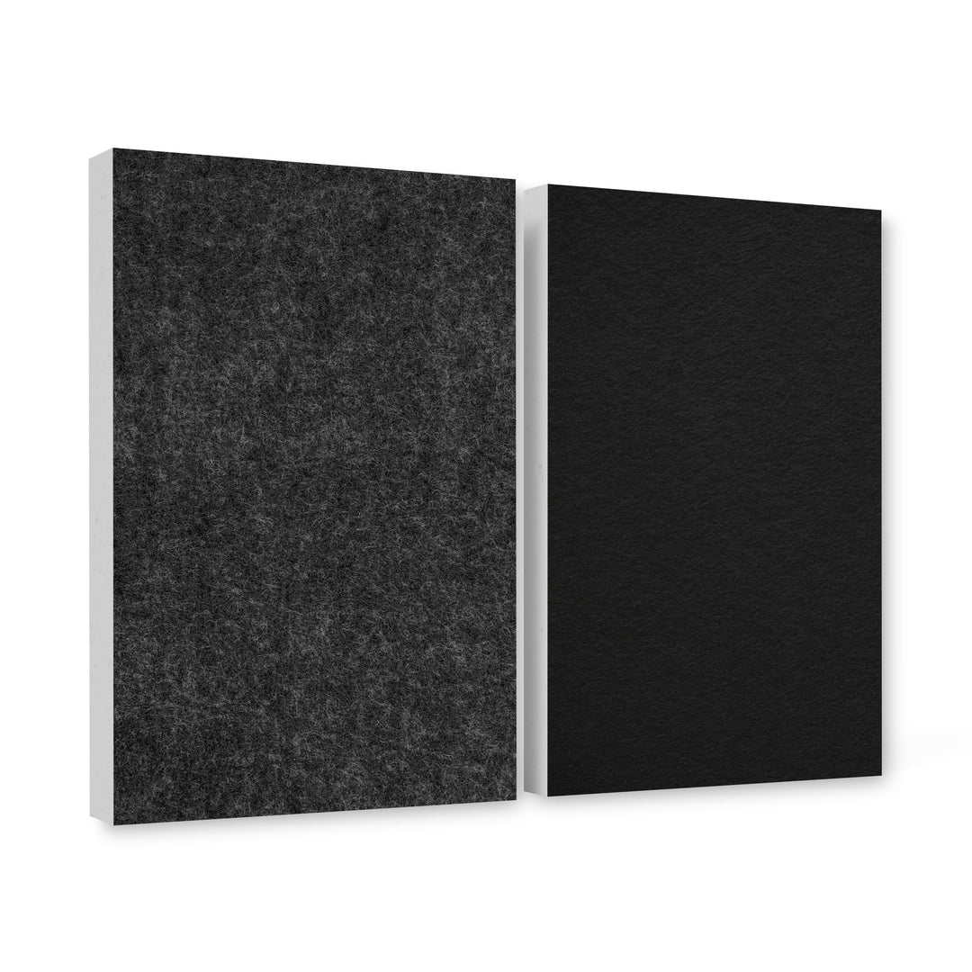 platino24 Schallabsorber COLORE aus Basotec G+ I Akustikpaneele mit Akustikfilz I 2 Wand-Paneele in