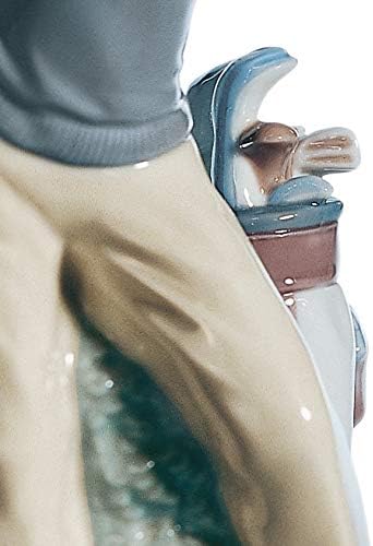LLADRÓ Figur Golfspieler. Golfspieler. Porzellan.
