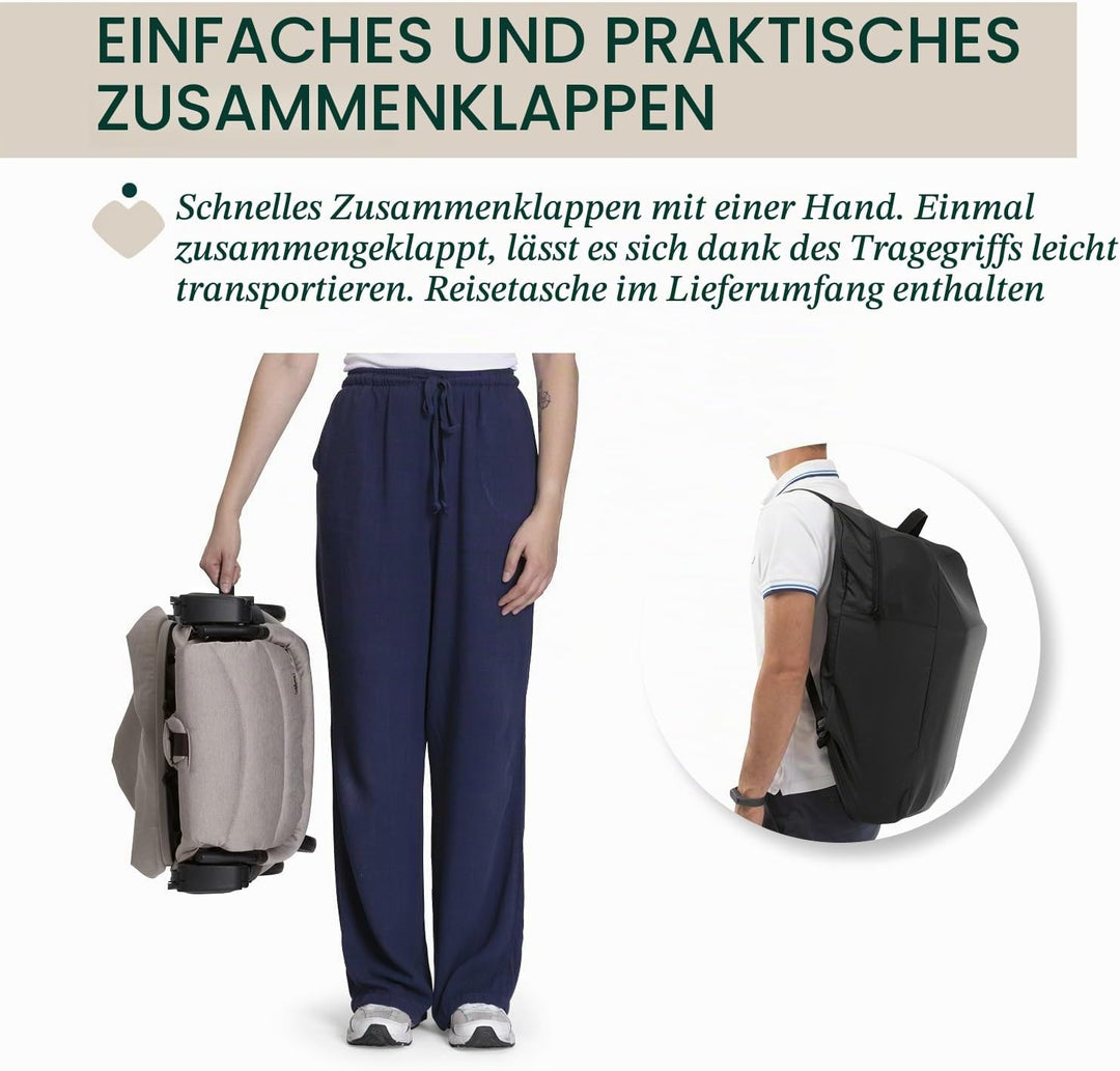 Chicco WE 2 Kinderwagen, leichter, faltbar, von 0 Monaten bis 22 kg, Reise-Kinderwagen, leichter Flu