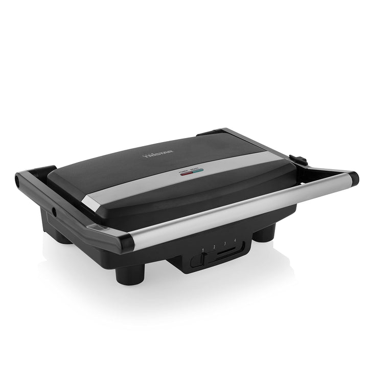 Tristar Kontaktgrill - Anti-Haftbeschichtung, 1500 Watt, Grillfläche mit 28x19 cm, Schwarz, GR-2856,