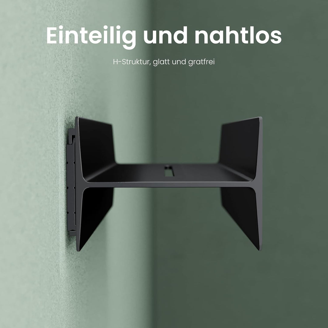 Mai & Mai Duschablage zum Bohren oder Kleben Duschregal Badablage 40cm Badezimmerablage zur Wandmont