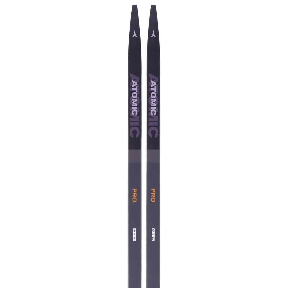 ATOMIC Pro C1 SKINTEC + PLK ACS Ski, Erwachsene, Unisex 181 cm Grau/Schwarz/Grau (mehrfarbig), 181 c