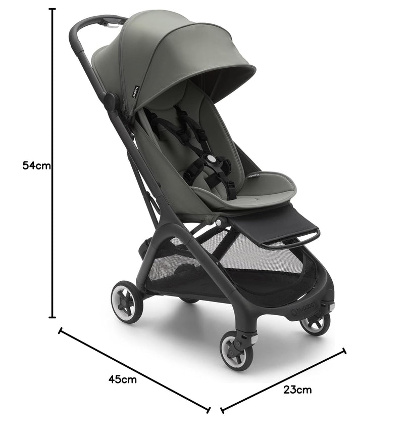 Bugaboo Butterfly ultrakompakter Reise-Kinderwagen, klein & leicht, einhändig faltbar und einfach zu