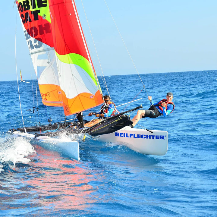 Seilflechter - Aufblasbarer Langfender - Fender für Boot oder Yacht Blau Ø 240 mm; Länge: 700 mm, Bl