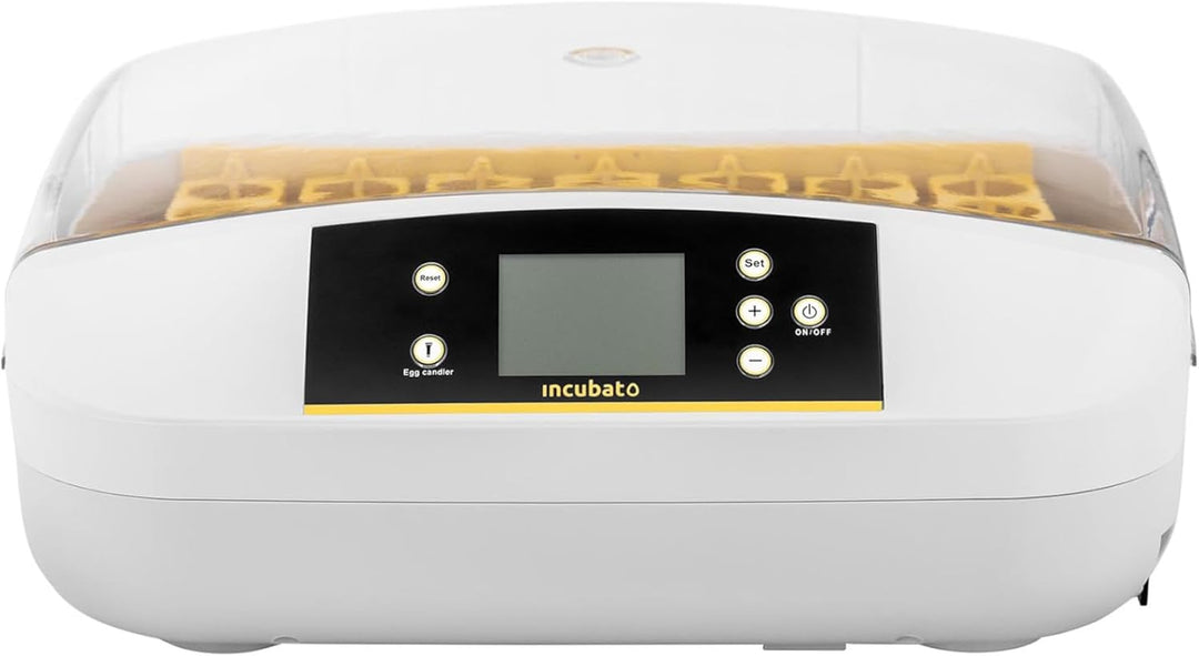 incubato IN-32DDI Brutapparat für 42 Eier Inkubator integrierte Schierlampe vollautomatisch LCD Anze