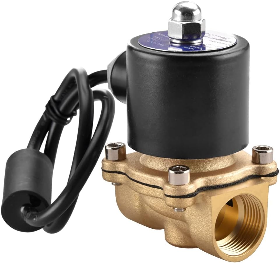 Heschen Messing Elektrisches Magnetventil, 2W-200-20J, 3/4 Zoll, AC220V, Direct Action Wasser Air, N